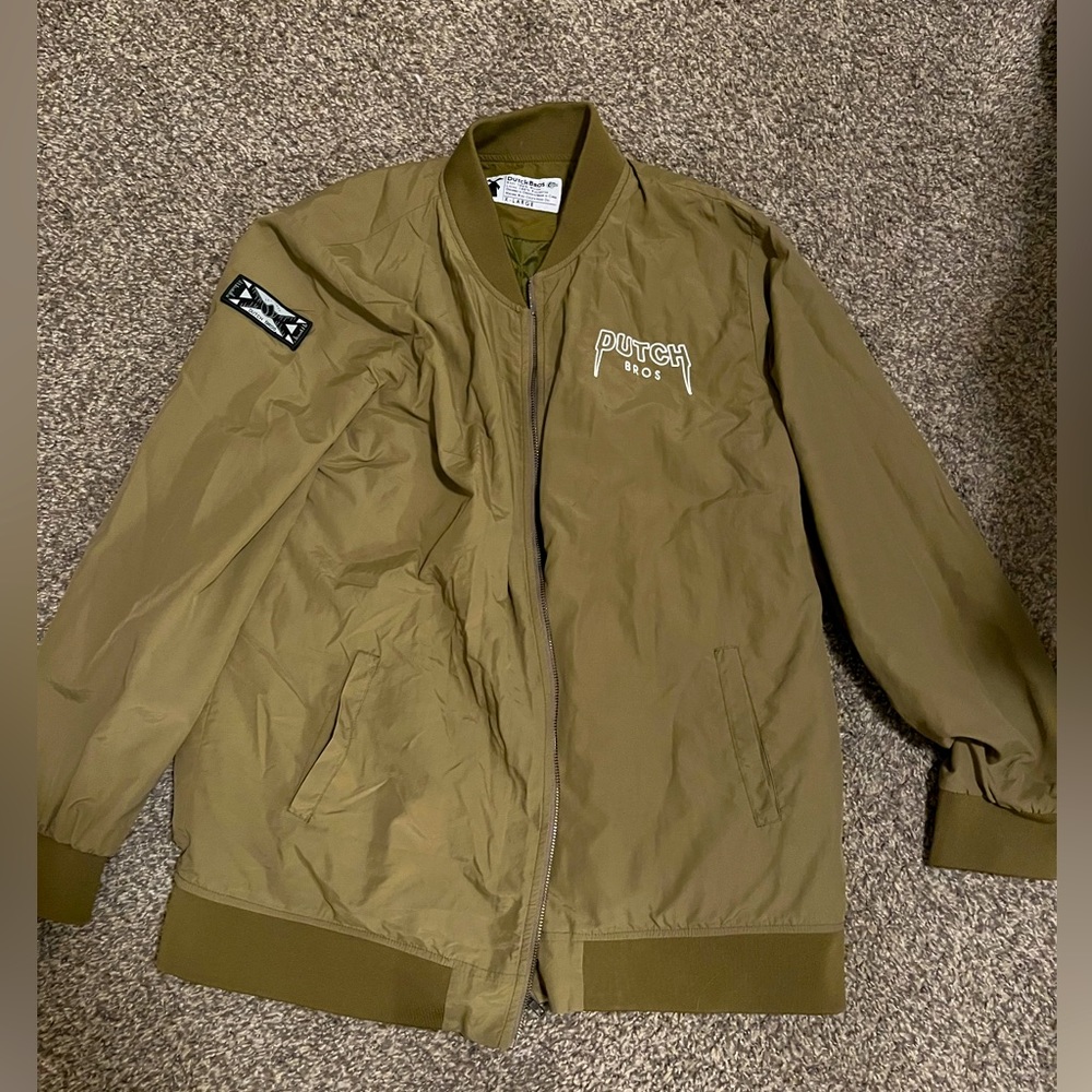 Dutch bros bomber jacket